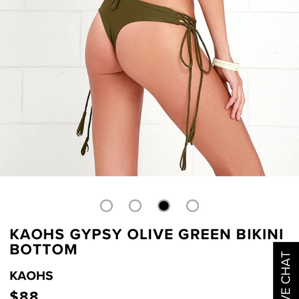 kaohs bottoms size M bikini bottoms